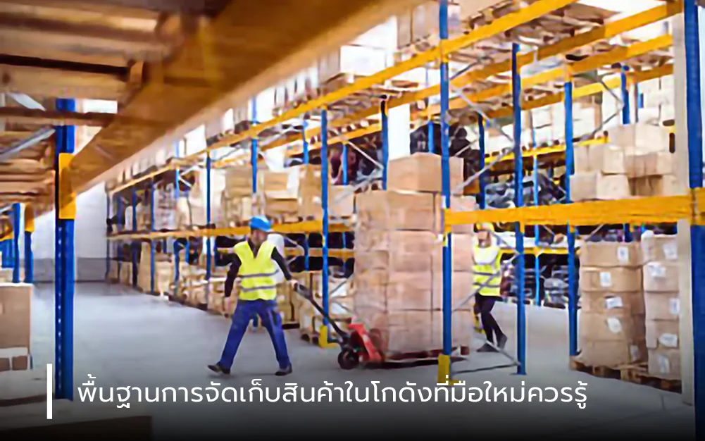 พื้นฐานการจัดเก็บสินค้าในโกดังที่มือใหม่ควรรู้